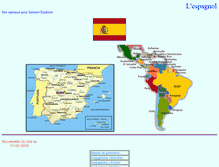Tablet Screenshot of exoespagnol.com